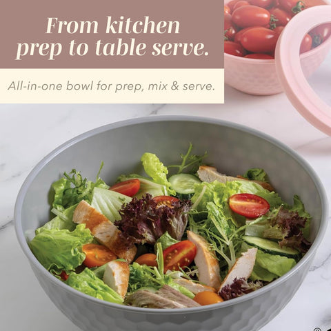 COOK WITH COLOR clear lids help identify contents at a glance