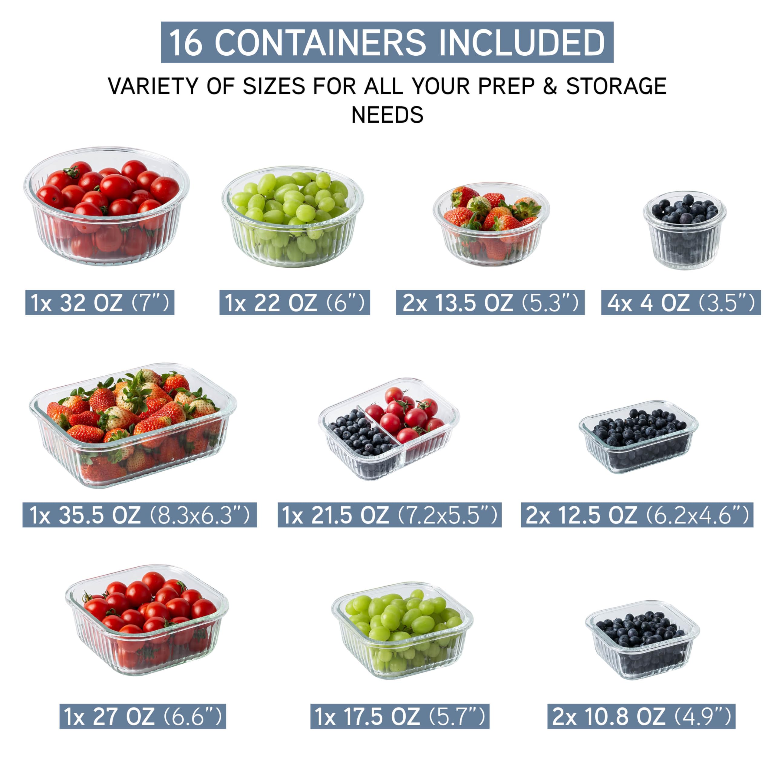 COOK WITH COLOR round container perfect for storing soups and leftovers.
