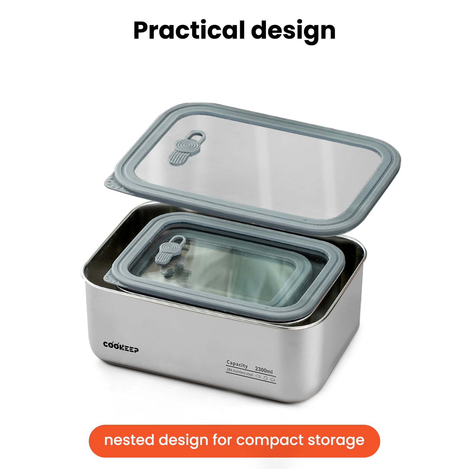 Cookeep kitchen storage starter helps organize pantry and fridge.