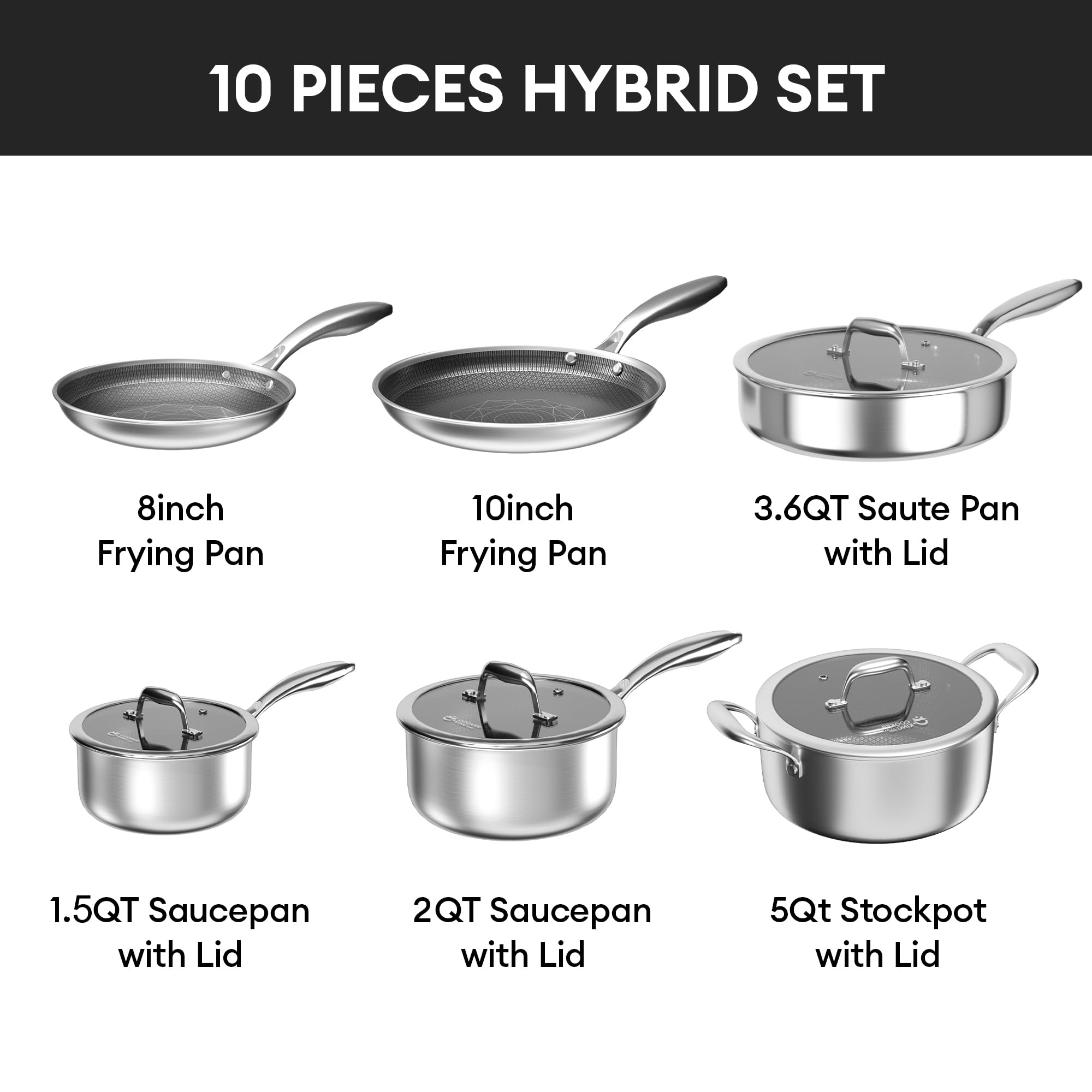 COOKER KING dishwasher-safe cookware for effortless cleaning after meals.