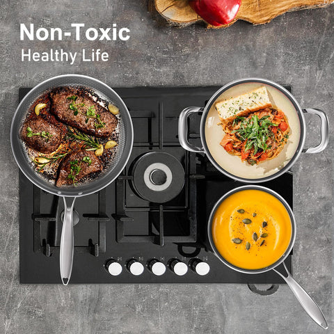 COOKER KING dishwasher-safe design simplifies cleanup after busy weeknight dinners.