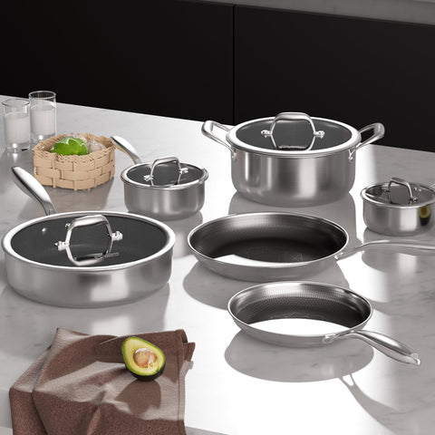 COOKER KING induction-compatible pots and pans for any stovetop.
