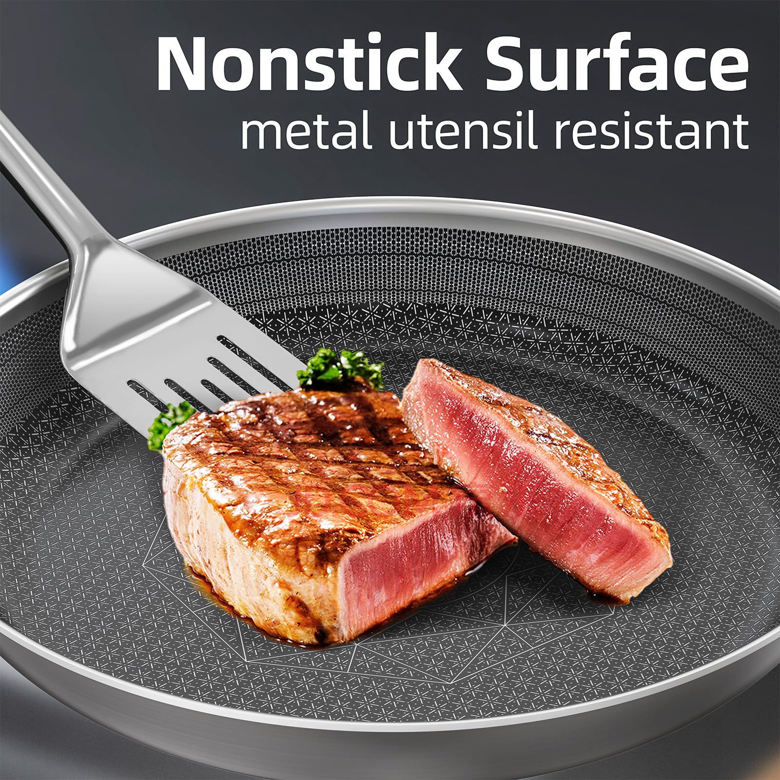COOKER KING induction-compatible pans for all cooktops and ovens.