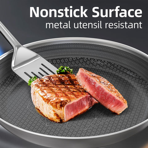 COOKER KING induction-compatible pans for all cooktops and ovens.