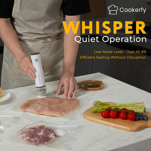 Cookerfy includes 30 BPA-free reusable bags for safe storage.