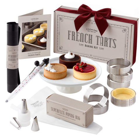 Cooking Gift Set French Tart Ring for crisp mini tart shells at home
