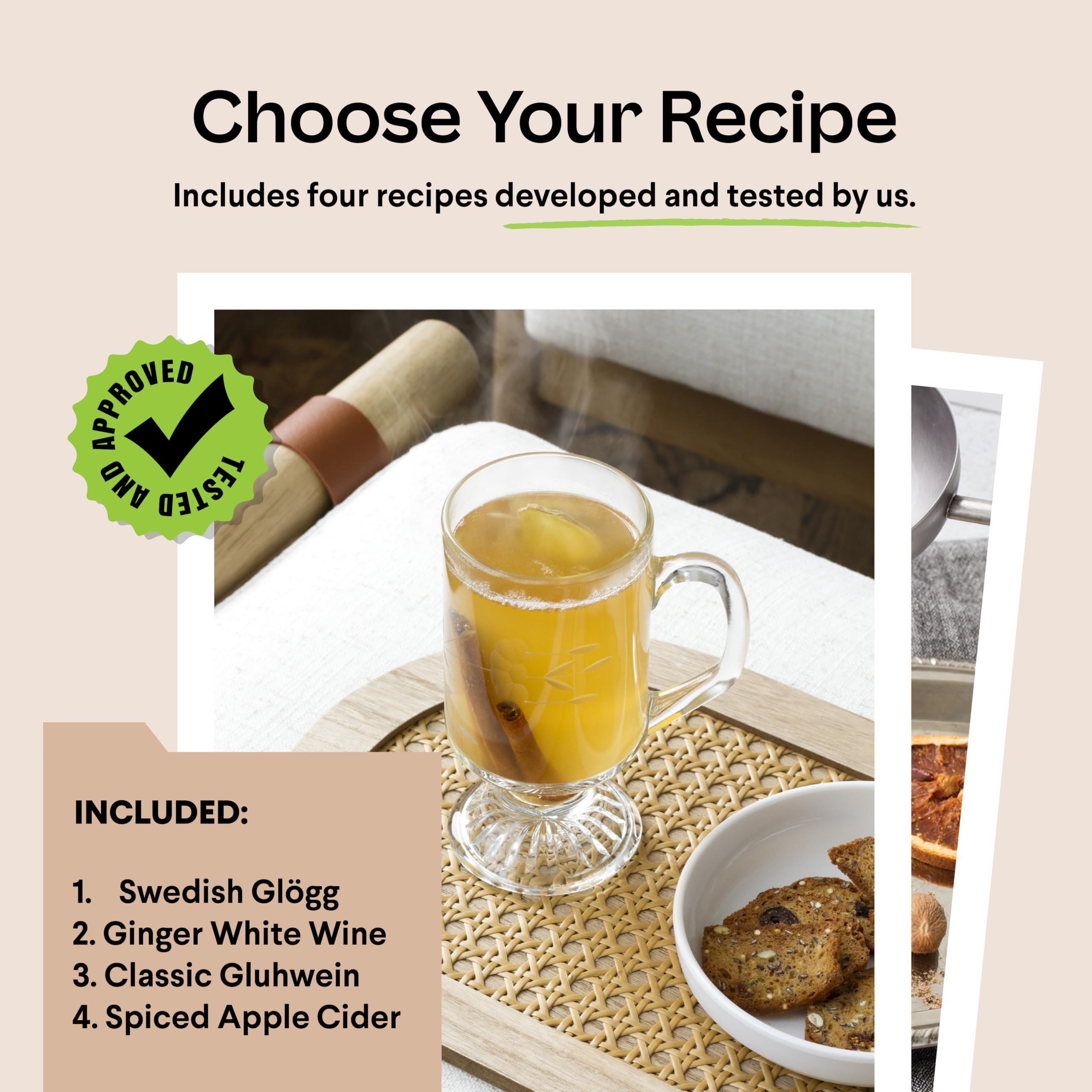 Cooking Gift Set mulled wine kit german gluhwein ready image highlights tradition.