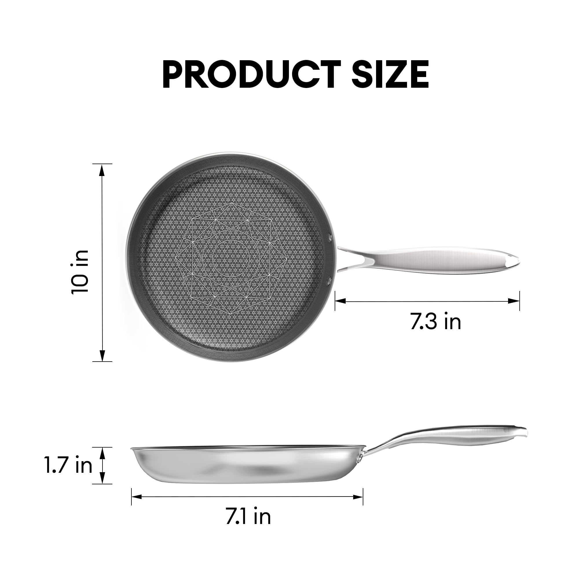 Cook King dishwasher-safe pan enables quick and easy cleanup