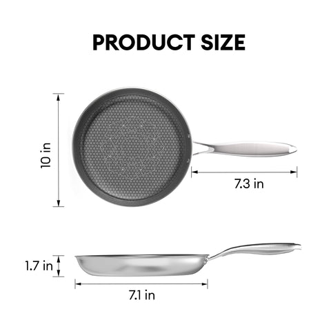 Cook King dishwasher-safe pan enables quick and easy cleanup