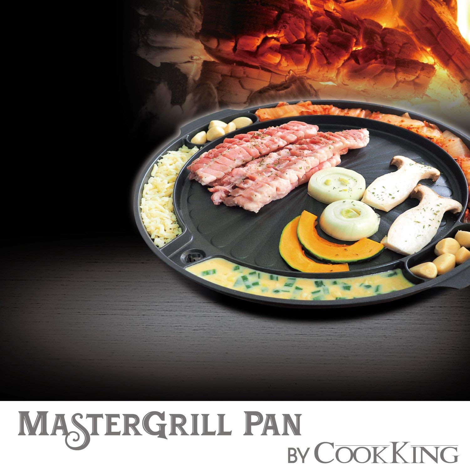 COOKKING Master Grill Pan outdoor use ready for patio BBQs