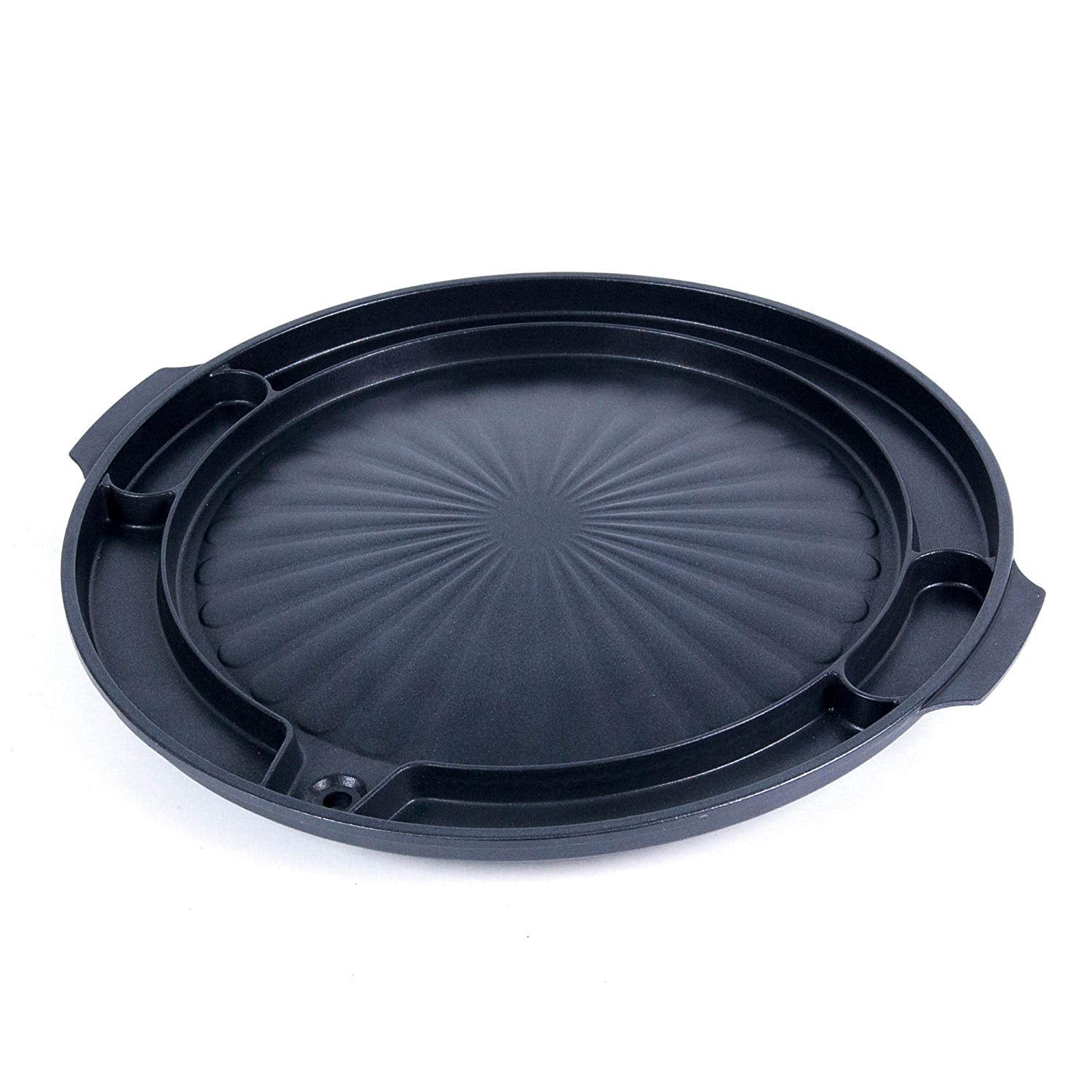 COOKKING Master Grill Pan top view highlighting spacious cooking surface