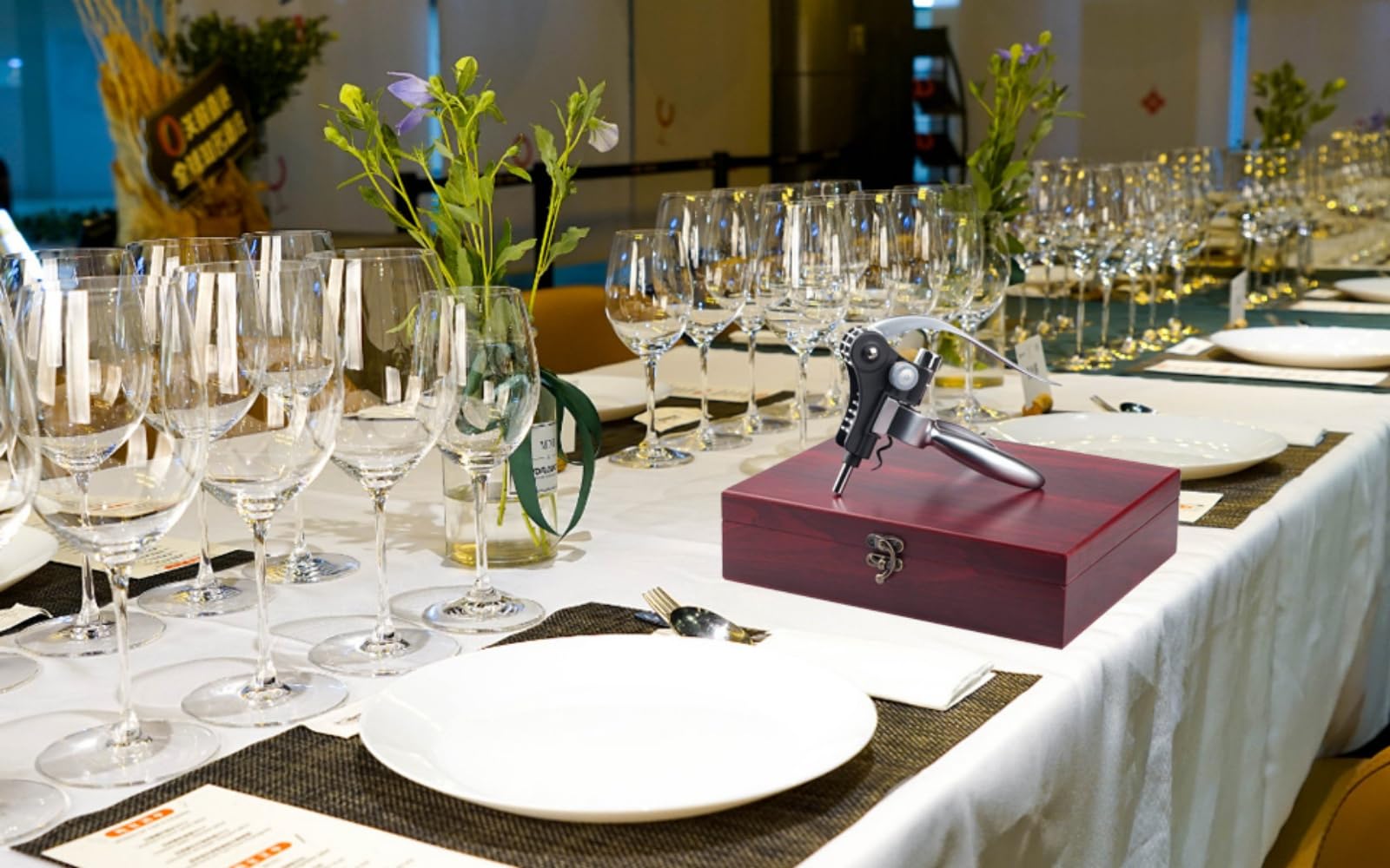 Cooko wine opener gift box presents a premium accessory set for wine lovers