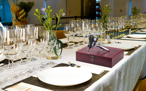 Cooko wine opener gift box presents a premium accessory set for wine lovers