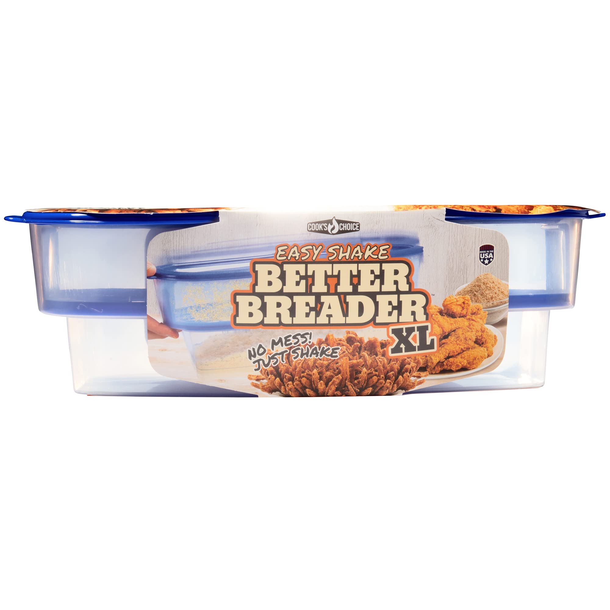 COOK'S CHOICE portable breading station suited for kitchen and outdoor use