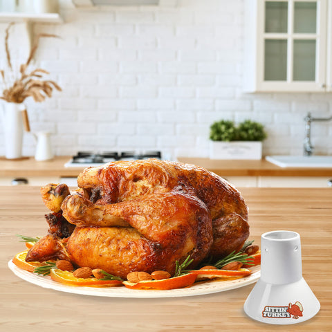 COOK'S CHOICE Sittin' Turkey dishwasher-safe design simplifies cleanup after feasts.