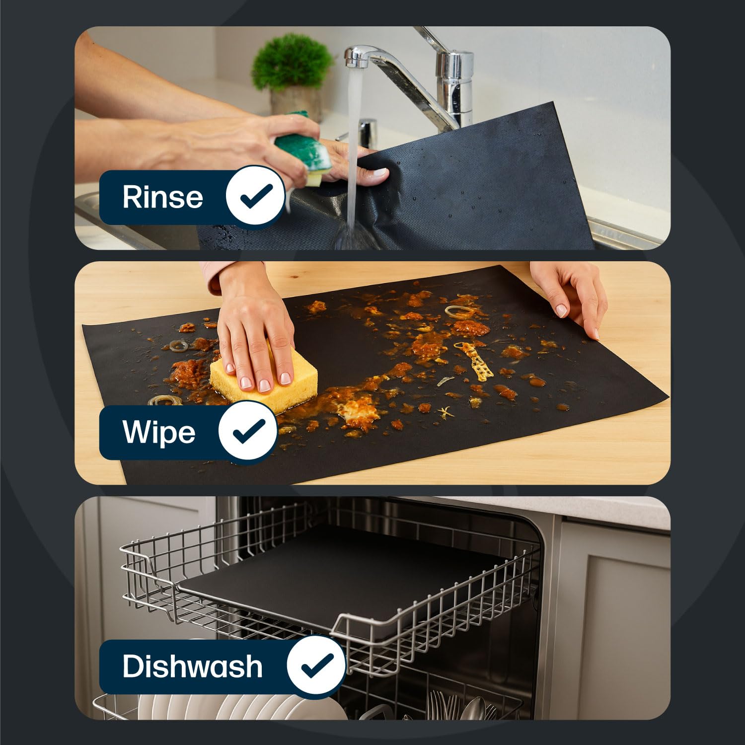 Cooks Innovations BPA and PFOA free liner for safe baking