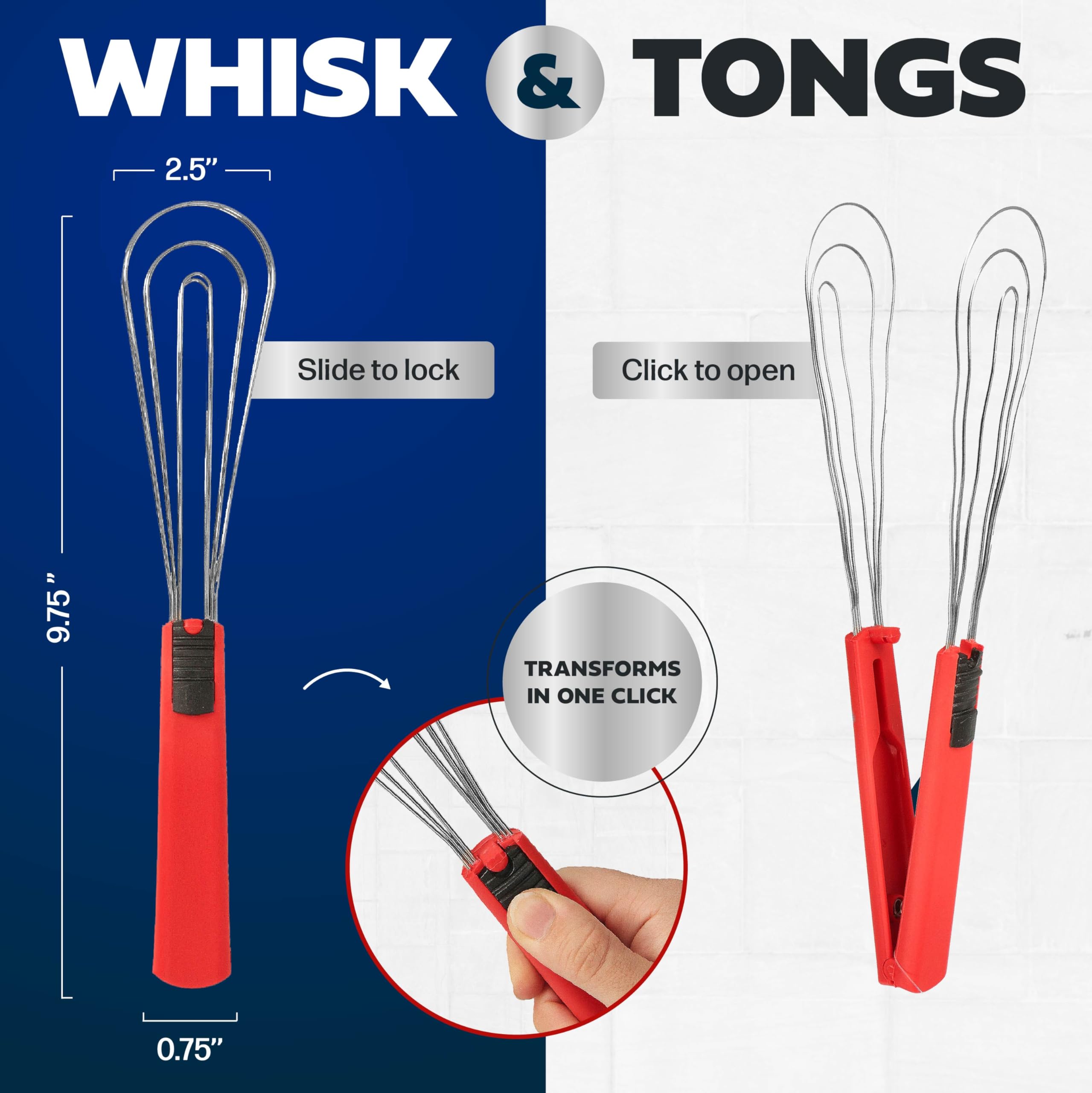 Cooks Innovations Foodie Tongs flip steaks with control and convenience.