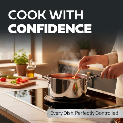 Cooks Innovations SimmerMat helps melt chocolate and toffee smoothly.