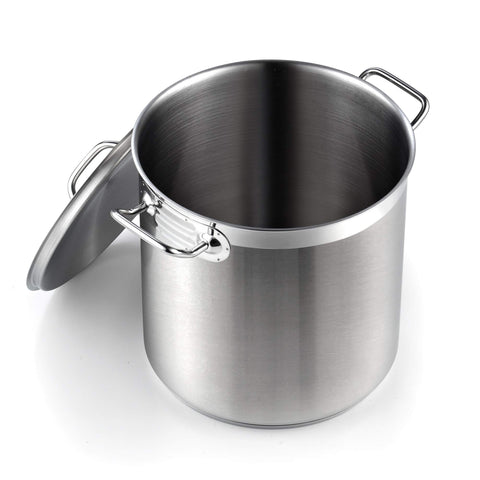 Cooks Standard 11-quart stockpot with lid for versatile cooking and flavor retention