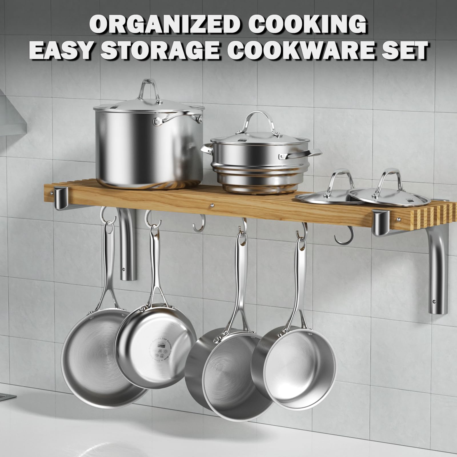 Cooks Standard 1.5-quart saucepan is dishwasher-safe and oven-safe up to 500°F.