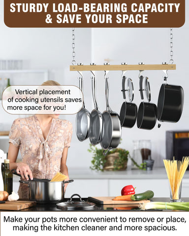 Cooks Standard aluminum brackets complement modern kitchen decor.