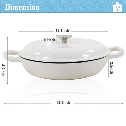 COOKWIN high-heat resistance up to 500°F for versatile cooking.