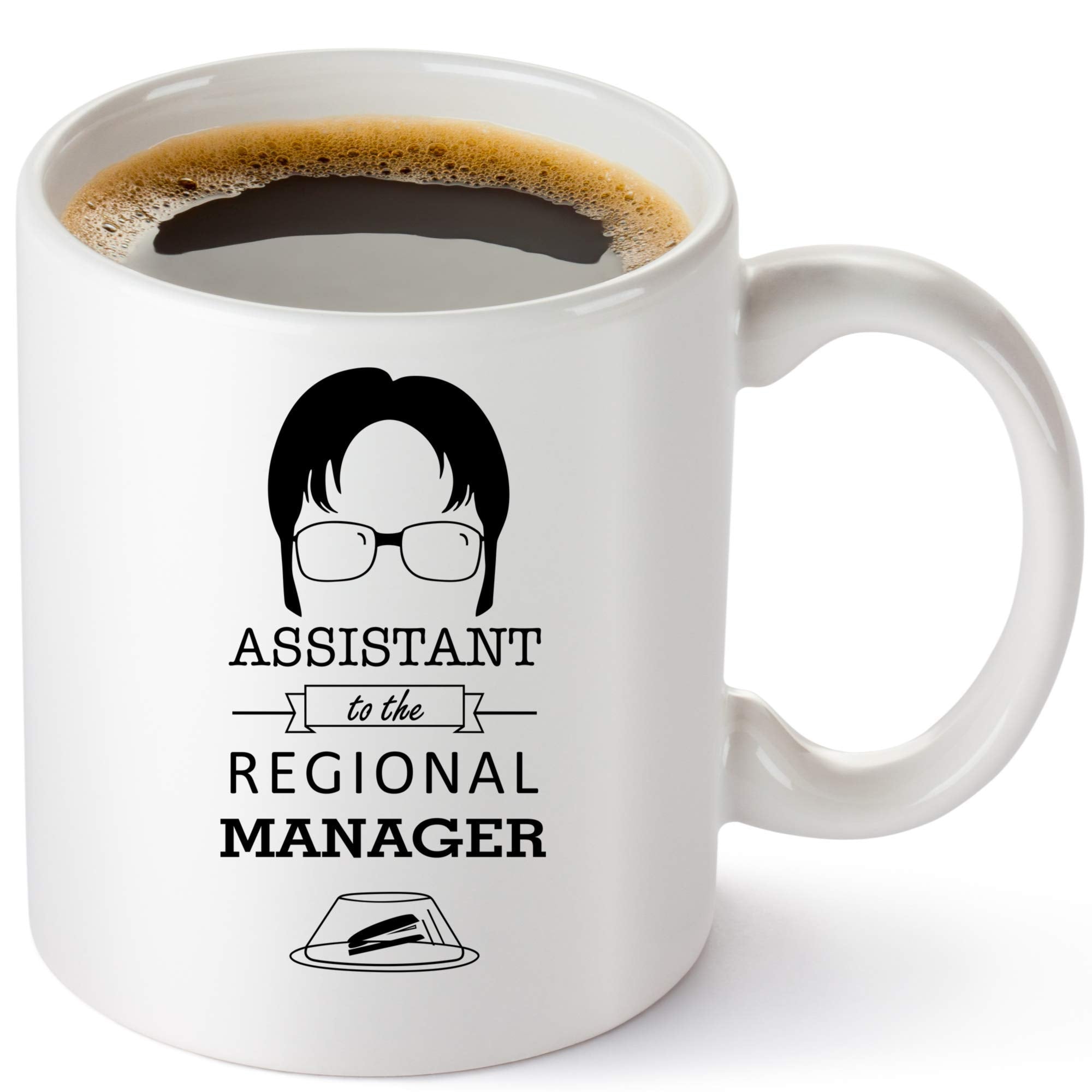 COOL AF Assistant to the Regional Manager mug with Dwight Schrute for office humor