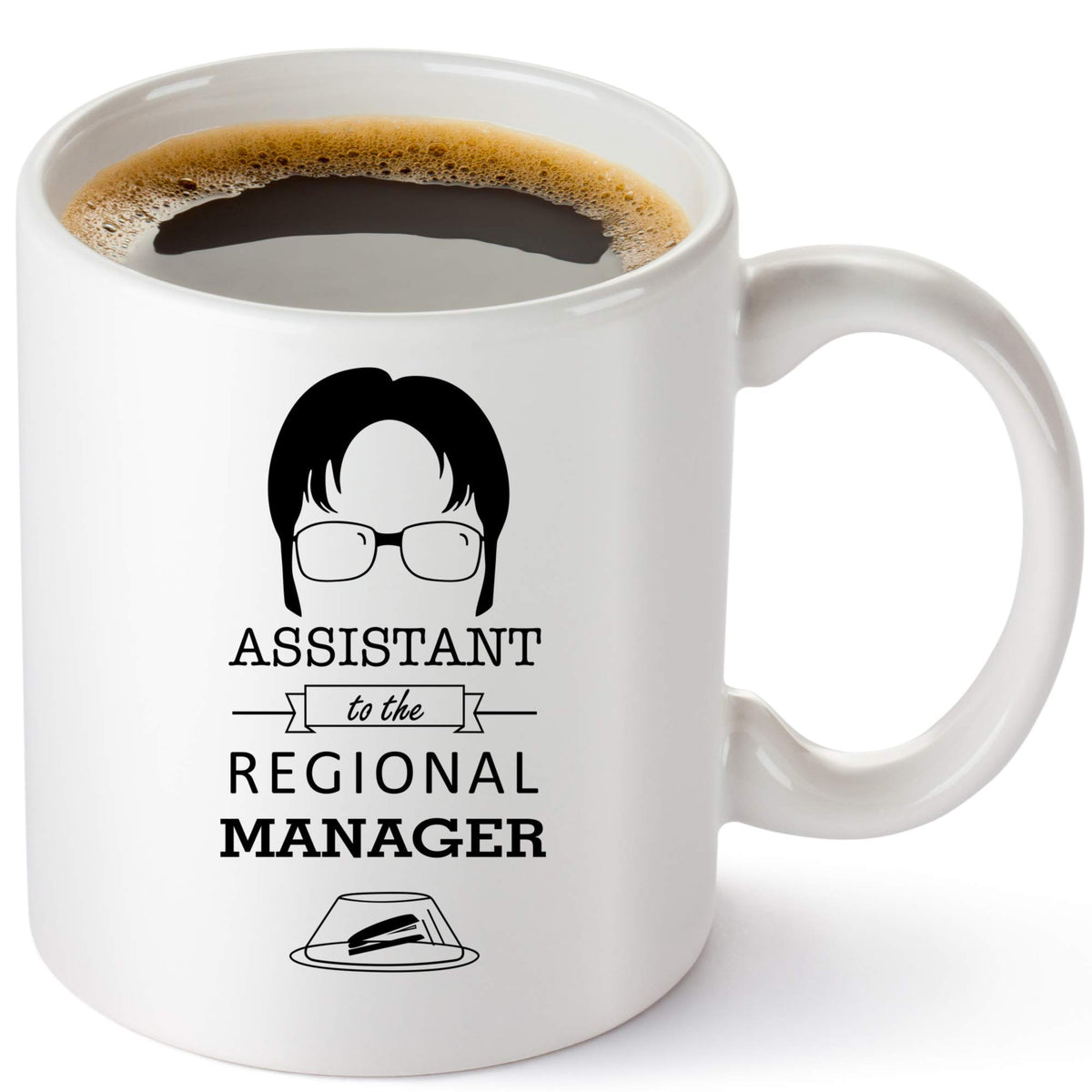COOL AF Assistant to the Regional Manager mug with Dwight Schrute for office humor
