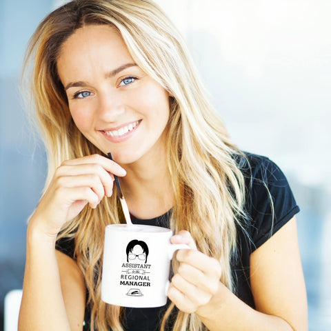 COOL AF Dunder Mifflin mug ideal for birthdays and coworker laughs