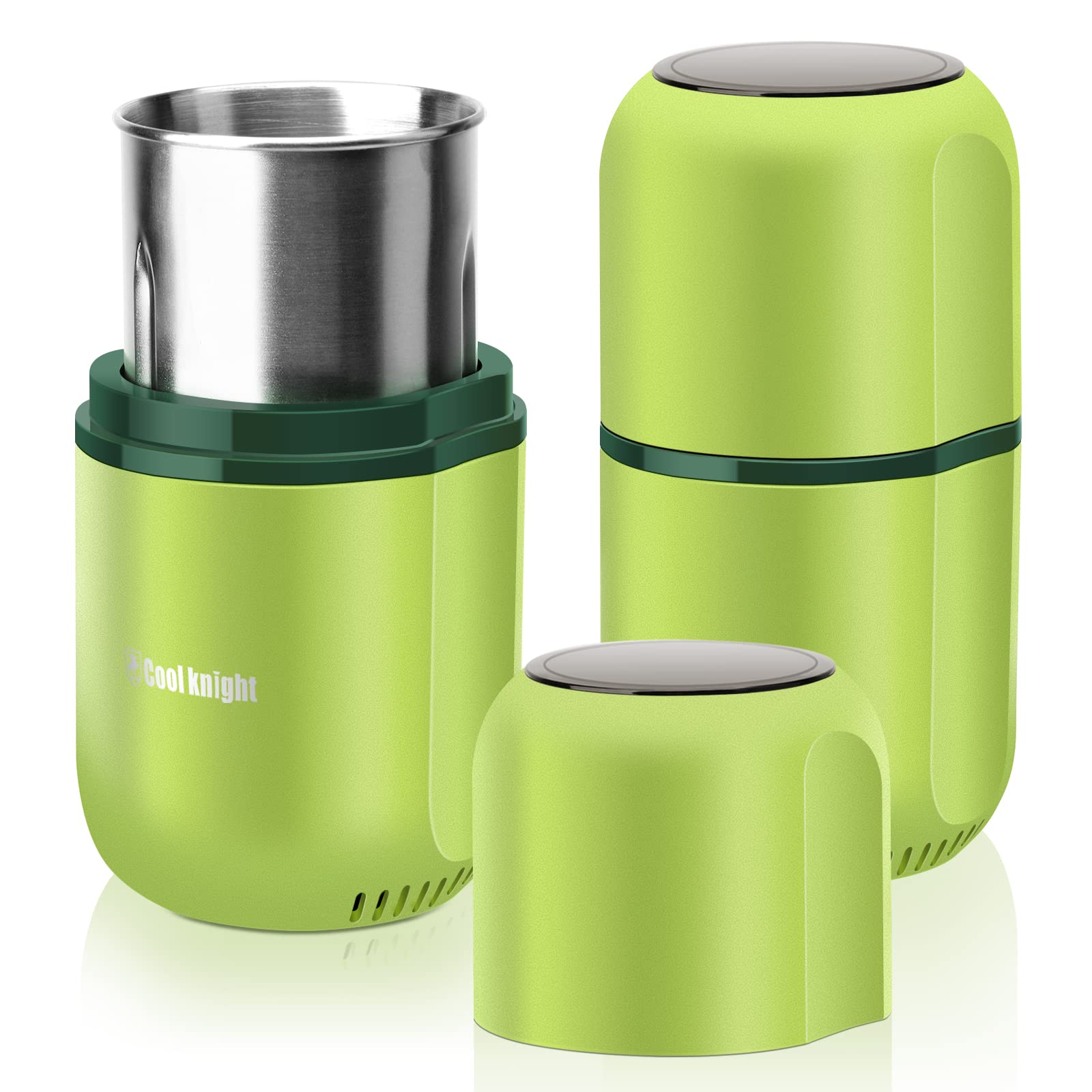 Cool Knight herb grinder large-capacity top view for quick herb prep