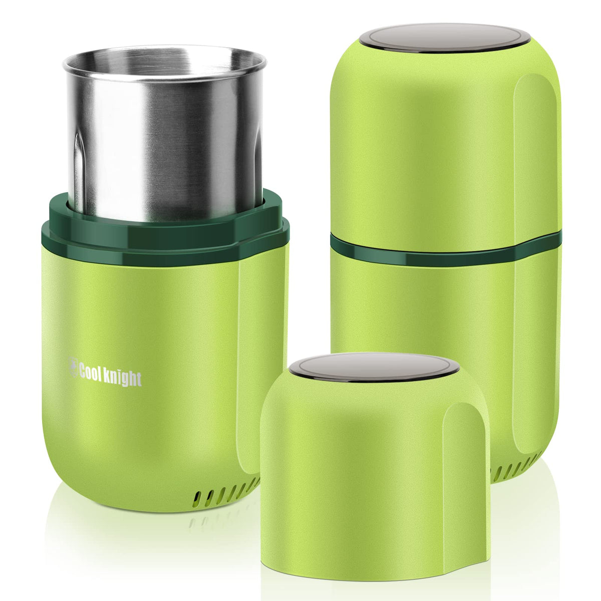 Cool Knight herb grinder large-capacity top view for quick herb prep