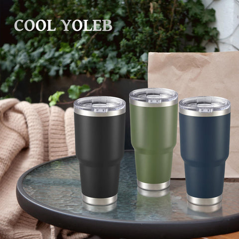 Cool Yoleb 30oz tumbler car cup holder fit for travel