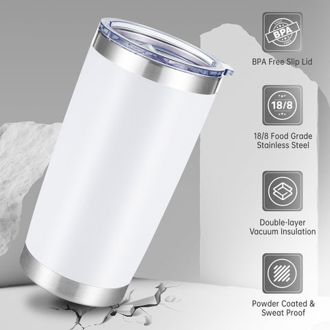 Cool Yoleb 20 oz tumbler fits most car cup holders, convenient during commutes.