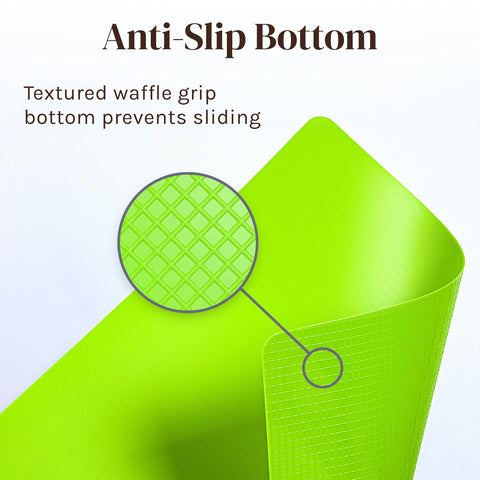 Cooler Kitchen mats are 1mm thick and flexible for easy transfers