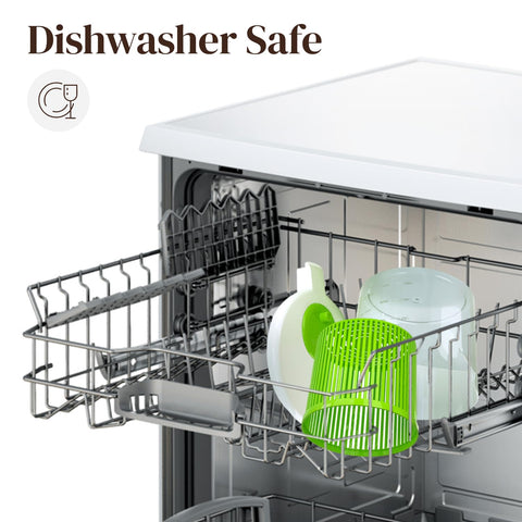 Cooler Kitchen Dishwasher Safe Parts emphasize quick cleanup after prep.