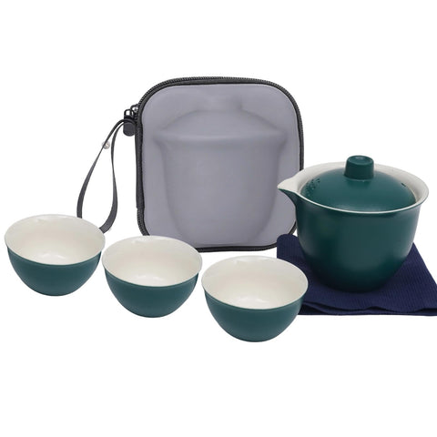 Coolpei gift-ready tea set ideal for home, office, or travel.