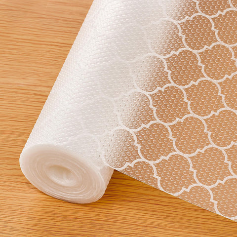 Cooyes shelf liner pattern for kitchen cabinets adds style while protecting surfaces