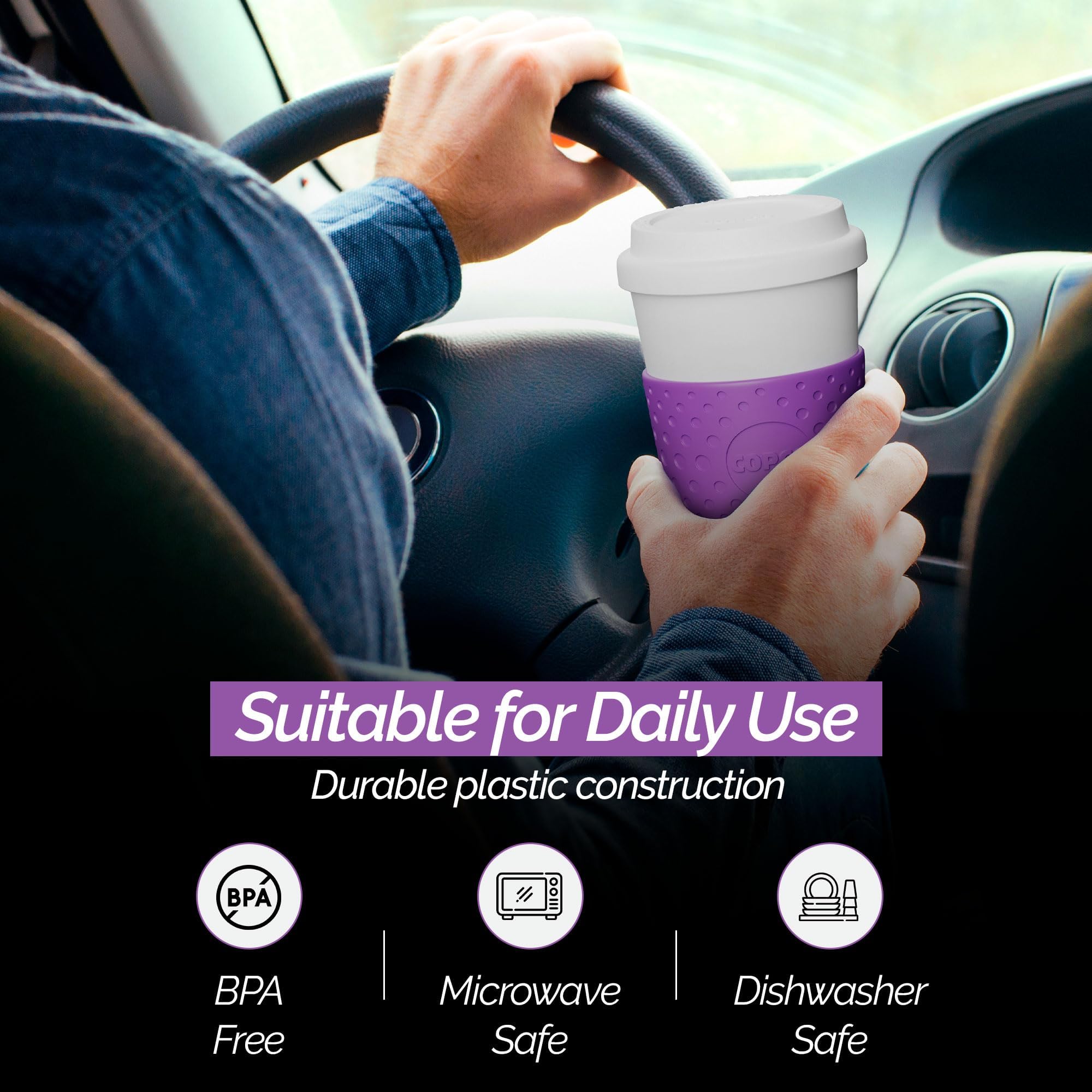 Copco Acadia dishwasher-safe mug for easy cleaning after use