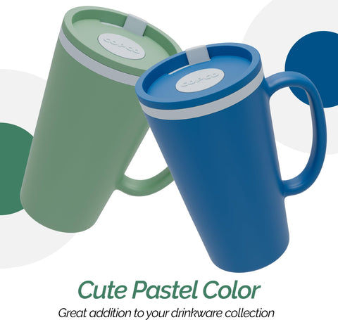 Copco Cone wide mouth for easy ice addition and filling