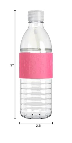 Copco Hydra bottle with twist-body design enables quick refills.