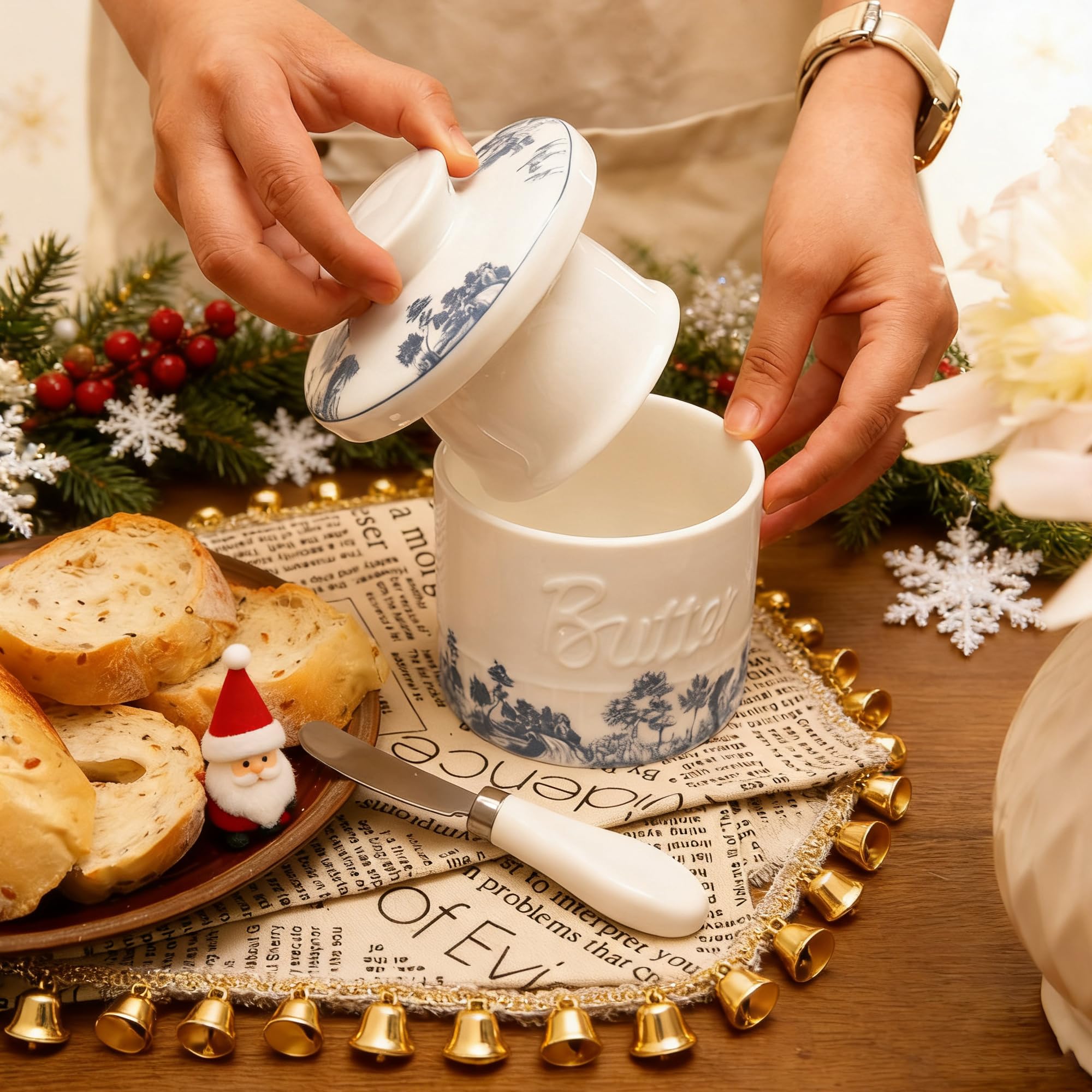 COPORISO butter crock is dishwasher-safe for easy cleanup