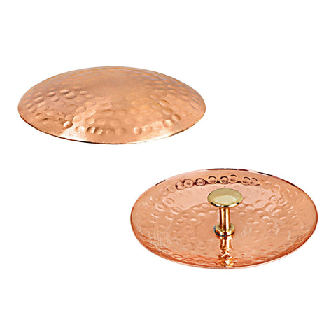 Copper Life pitcher in-use water pours elegantly for everyday rituals