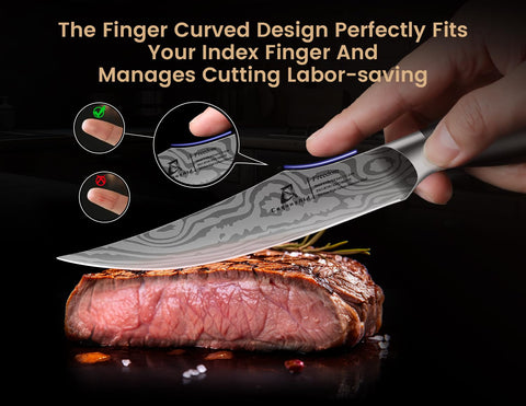 CoquusAid full tang blades provide durability and easy maintenance