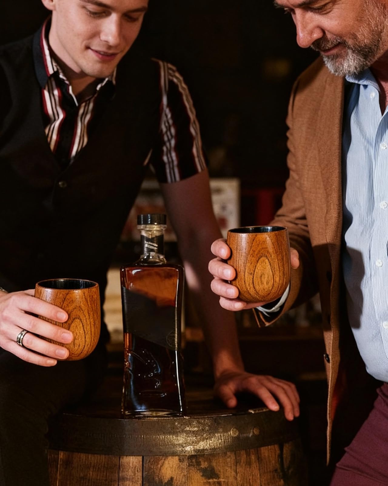 Coralogo barrel gift box presentation complements the set