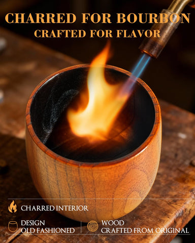 Coralogo insulated wood helps maintain temperature during tastings