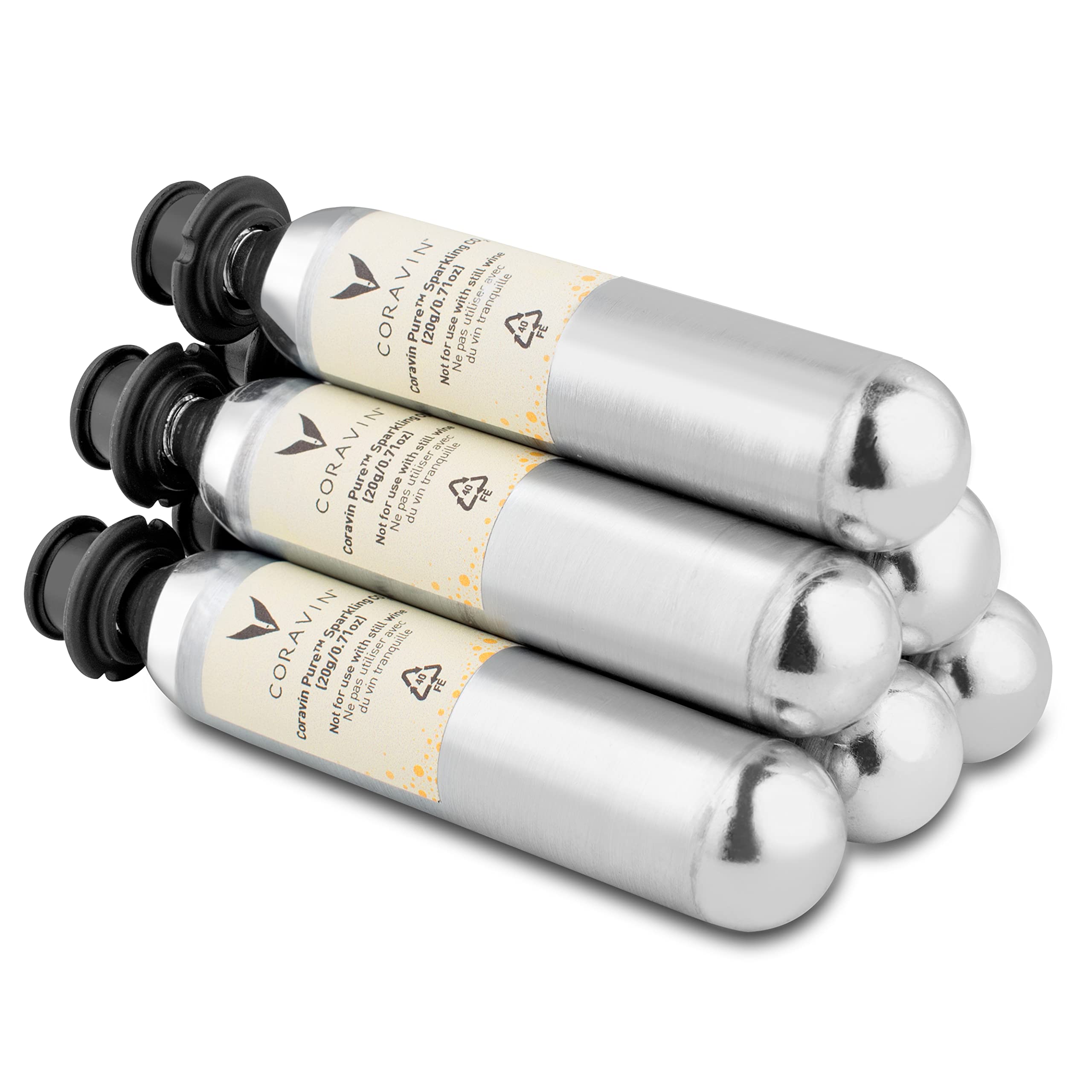 Coravin CO2 capsules for sparkling wine preserve bubbles and freshness