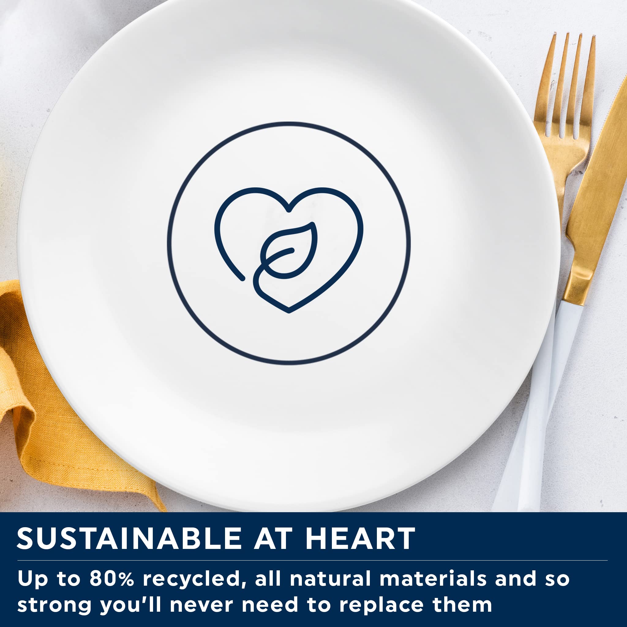 Corelle Bella Faenza set in dishwasher highlights versatile kitchen care