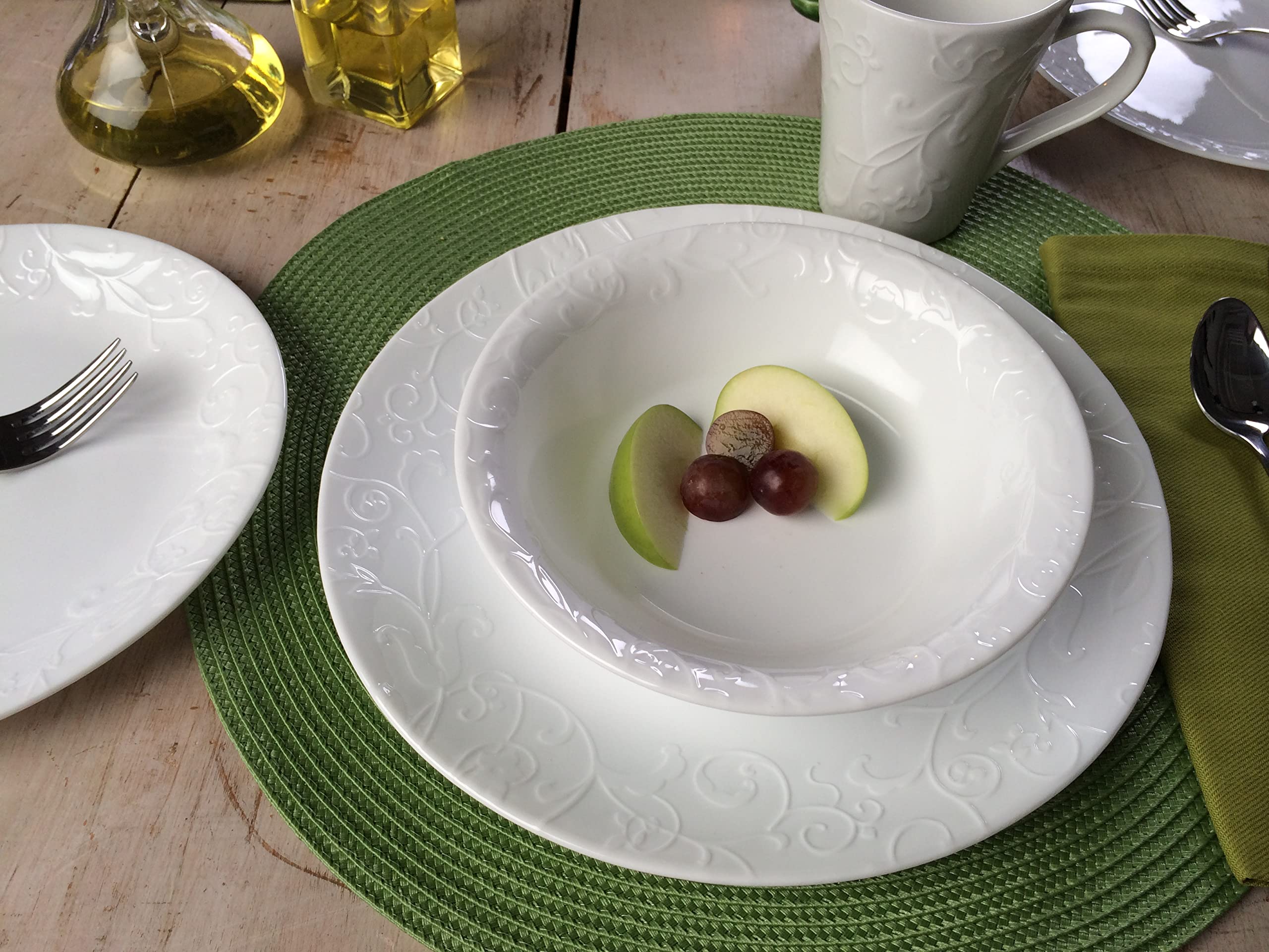 Corelle Bella Faenza USA-made craftsmanship in Corning, NY since 1970