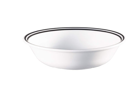 Corelle City Block dishes are microwave-safe for reheating leftovers with ease.