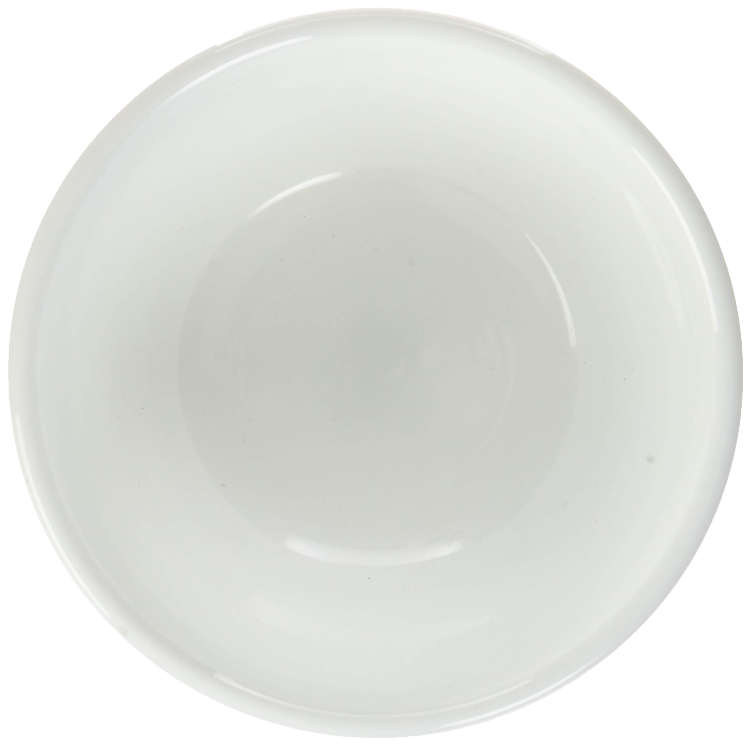 Corelle Coordinates bowls stacked neatly for space-saving storage in a small kitchen.
